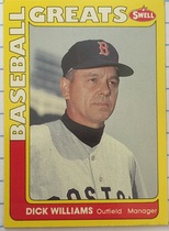 1991 Swell Baseball Greats #99 Dick Williams