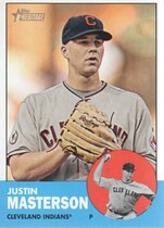 2012 Topps Heritage #14 Justin Masterson