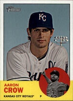 2012 Topps Heritage #75 Aaron Crow