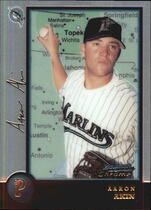 1998 Bowman International #128 Aaron Akin