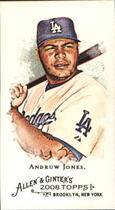 2008 Topps Allen & Ginter Mini A and G Back #38 Andruw Jones