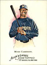 2008 Topps Allen & Ginter #314 Mike Cameron