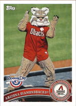 2011 Topps Opening Day Mascots #M-1 Arizona Diamondbacks