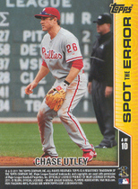 2011 Topps Opening Day Spot the Error #4 Chase Utley