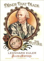 2011 Topps Allen and Ginter Minds that Made the Future #MMF20 Leonhard Euler