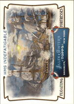 2011 Topps Allen and Ginter Floating Fortresses #FF6 Hms Indefatigable