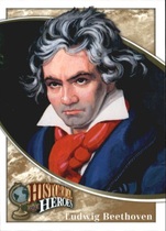 2009 Upper Deck Heroes #350 Ludwig Beethoven