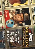 2010 Topps Million Card Giveaway Unredeemed Series 1 #TMC-3 Bob Gibson
