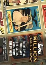 2010 Topps Million Card Giveaway Unredeemed Series 2 #TMC-TMC16 Mickey Mantle