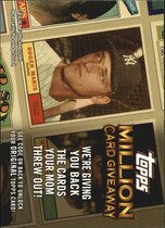 2010 Topps Update Million Card Giveaway Unredeemed #TMC-26 Roger Maris