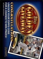 2012 Topps Golden Giveaway Code Cards Unredeemed Series 1 #GGC-2 Troy Tulowitzki