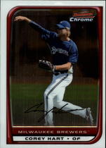 2008 Bowman Chrome #178 Corey Hart