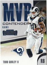 2018 Panini Contenders MVP Contenders #MVP-22 Todd Gurley