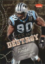 2006 Fleer Seek and Destroy #SD-JP Julius Peppers