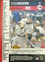 2005 Topps Pack Wars #45 Todd Helton