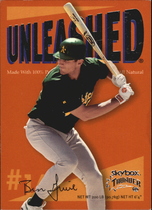 1999 SkyBox Thunder Unleashed #8(U) Ben Grieve