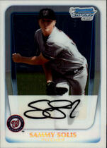 2011 Bowman Chrome Prospects #BCP106 Sammy Solis