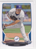 2013 Bowman Base Set #91 Clayton Kershaw