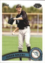 2011 Topps Pro Debut #34 Jared Rogers