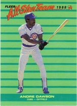 1988 Fleer All Stars #6 Andre Dawson