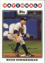 2008 Topps Gold Foil Series 2 #530 Ryan Zimmerman