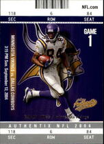 2004 Fleer Authentix #8 Randy Moss