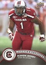 2012 Upper Deck Rookie Exclusives #REAJ Alshon Jeffery