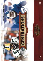 2008 Donruss Threads Generations #15 Michael Strahan|Reggie White