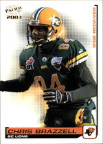 2003 Pacific CFL #2 Chris Brazzell