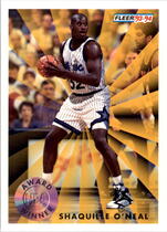 1993 Fleer Base Set #231 Shaquille O'Neal