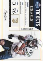 2013 Panini Prestige NFL Draft Tickets #7 Keenan Allen