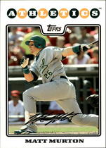 2008 Topps Update #UH102 Matt Murton