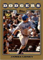 2008 Topps Gold Border #269 James Loney