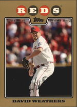 2008 Topps Gold Border #315 Dave Weathers