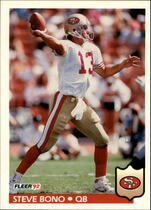1992 Fleer Base Set #371 Steve Bono