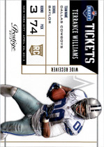 2013 Panini Prestige NFL Draft Tickets #13 Terrance Williams