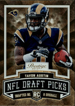 2013 Panini Prestige Draft Picks Gold #2 Tavon Austin