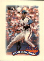1989 Topps Mini League Leaders #26 Dwight Gooden