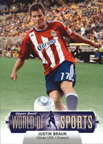 2011 Upper Deck World of Sports #230 Justin Braun