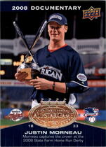 2008 Upper Deck Documentary Home Run Derby #HRD-5 Justin Morneau