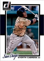 2014 Donruss Base Set #113 Everth Cabrera