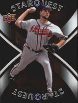 2008 Upper Deck Star Quest Common Series 2 #SQ-50 John Smoltz