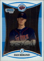 2008 Bowman Chrome Prospects Series 2 #BCP212 Dan Berlind
