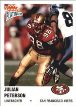 2003 Fleer Platinum #56 Julian Peterson