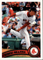 2011 Topps Base Set Series 2 #423 Hideki Okajima