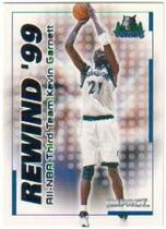 1999 SkyBox Impact Rewind '99 #RN25 Kevin Garnett