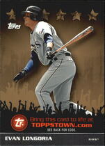 2009 Topps Topps Town Gold Series 1 #TTT5 Evan Longoria