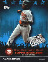 2009 Topps Update Topps Town #TTT54 Adam Jones