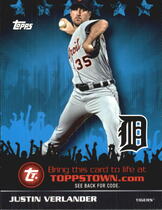 2009 Topps Update Topps Town #TTT59 Justin Verlander