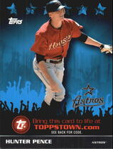 2009 Topps Update Topps Town #TTT70 Hunter Pence